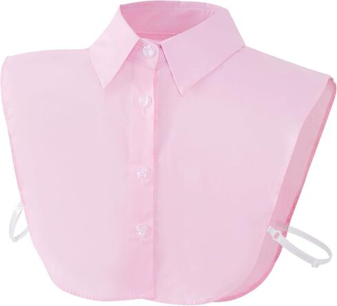 Fake Collar Detachable Dickey Collar Faux False Collar Blouse Half Shirt Collars Tops for Women Daily Graduation Halloween in Saudi Arabia
