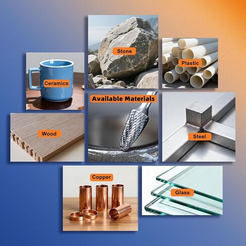SA-3 TUNGSTEN CARBIDE ROTARY BURS 1/4 "Shank مزدوج قطع دوارة أسطوانية كربيد قطع قطع طاحونة من أجل نحت طحن النشوة المعدنية ونقش in Kuwait