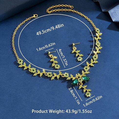 CSIYANJRY99 Silver Prom Jewelry Set Gold Wedding Jewelry Sets for Brides Necklace and Earring Bracelet Rhinestone Prom Party Costume Accessorie in Saudi Arabia