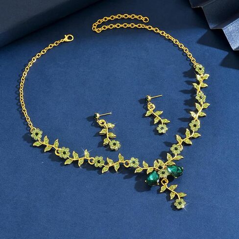 CSIYANJRY99 Silver Prom Jewelry Set Gold Wedding Jewelry Sets for Brides Necklace and Earring Bracelet Rhinestone Prom Party Costume Accessorie in Saudi Arabia