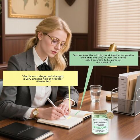 YAOWKY Family 120 Pcs Scripture Bible Verse Jar, Read Me When Bible Verses Jar for Women, Birthday Christian Religious Gifts for Mom, Prayer Gifts for Daughter Son Dad Grandparent in Saudi Arabia