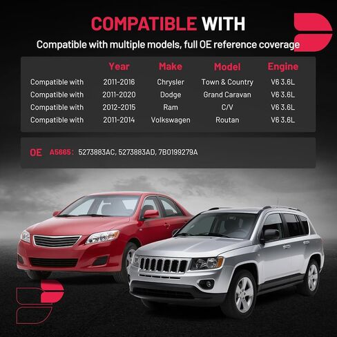 BDFHYK 4 قطع محرك المحرك وحوامل Trans متوافقة مع Chrysler 200 2011-2014 V6 3.6L، متوافق مع Dodge Journey/Avenger 2011-2019 V6 3.6L استبدال 3274 A5551 GP3274 EM4113 68092895AA in Saudi Arabia