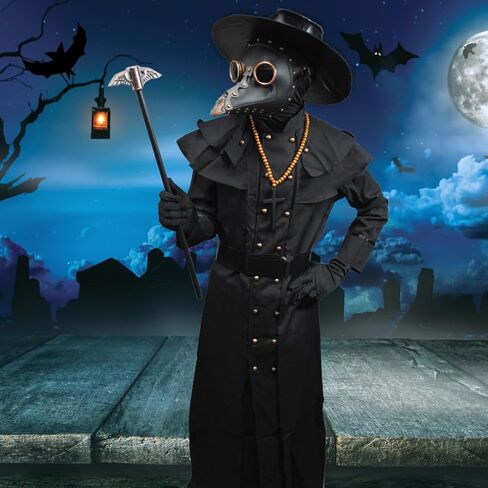 قناع طبيب الطاعون طويل الأنف للطيور، قناع تنكري Steampunk التنكري للهالوين in Kuwait