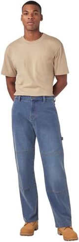 بنطال جينز Dickies الرجالي ذو المقاس المريح والركبة المزدوجة in Saudi Arabia