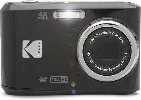 Kodak Pixpro FZ45 Friendly Zoom 16mp 1080p الكاميرا الرقمية عالية الدقة مع تكبير بصري 4x وعدسة زاوية عريضة 27 مم (باستيل وردي) in Kuwait