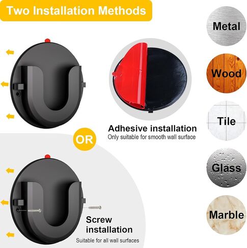 3 Pack Ring Indoor Cam Adhesive Wall Mount, Strong VHB Stick On,No Drilling Mounting Bracket for Ring Camera or Screw,Two Ways Installation in Saudi Arabia