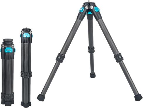 Carbon Fiber mini Tripod for Insta360 Insta 360 x5 x4 x3 x2 x, for DJI OSMO 360 Action 3 4 5, for GoPro Ultra Light Mini Stand with 3-Angle Adjustments, Aluminum Lock (Dark Black) in Saudi Arabia