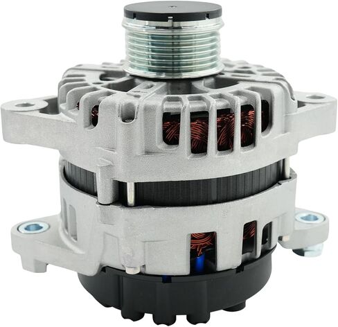 Alternator 12V 125A CW Rotation 6-Groove Clutch Pulley compatible with 2014 2015 2016 2017 2018 2019 Toyota Corolla L4 1.8L Replaces OE 27060-0T240 104211-3300 104211-3303 104211-3301 849150 in Kuwait