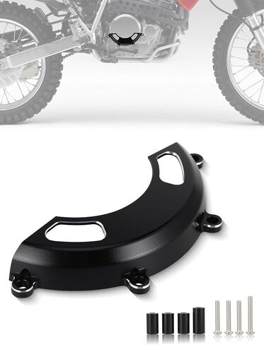 Dirt Bike Engine Cover Guard for XR650L,CNC Aluminum Motorcycle Case Saver Protector for XR 650L 1993-2024-Red in Saudi Arabia