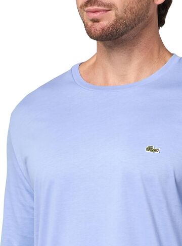 Lacoste Men's Crew Neck Long Sleeve Regular Fit Classic T-Shirt in Saudi Arabia