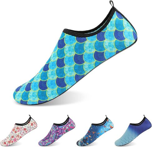 Water Shoes for Women Men Slip-on Barefoot Aqua Yoga Socks for Swim Pool Beach Surf River in Saudi Arabia