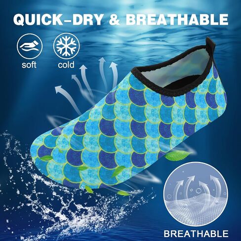 Water Shoes for Women Men Slip-on Barefoot Aqua Yoga Socks for Swim Pool Beach Surf River in Saudi Arabia