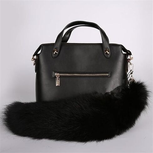 Faux Fur Fox Tail Key Chain Costume Fur Cosplay Handbag Accessory Fashion Furry Tail in Kuwait