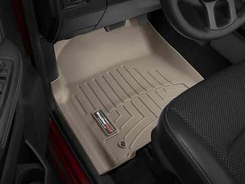 بطانات أرضية مخصصة من WeatherTech لشاحنة رام 1500، شاحنة رام 2500/3500، رام 1500 كلاسيك، رام 2500/3500، رام 1500-الصف الأول (444781)، أسود in Kuwait