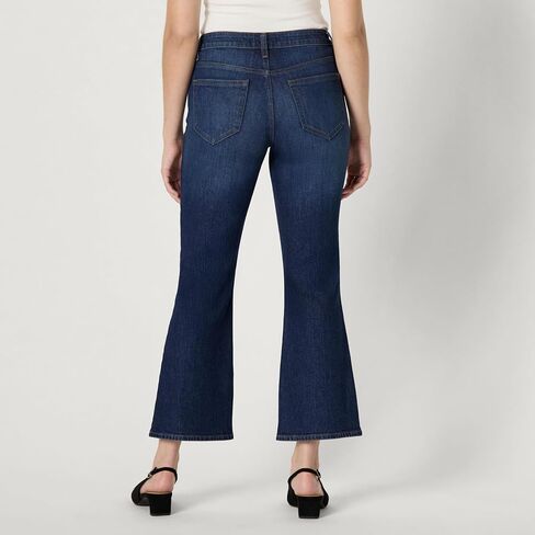 Amazon Essentials Women's Medium Stretch Mid-Rise Kick Crop Jean in Saudi Arabia