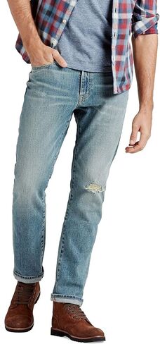 بنطلون جينز Lucky Brand رجالي 410 رياضي مناسب، حدوة حصان، 33 عرض × 30 طول أمريكي in Saudi Arabia