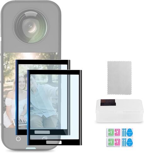 Neewer Pocket 3 Screen Protector Kit (2 Pack) متوافقة مع DJI Osmo Pocket 3 ملحقات التحرير والسرد Creator ، 9H HD مضاد للخلع الزجاجي. in Saudi Arabia
