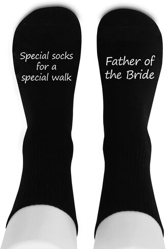 Father of the Bride Socks, Wedding Gift, wedding Socks, Gift from Bride.(042) in Saudi Arabia