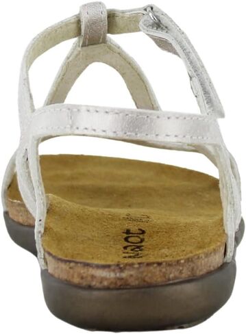 Naot Footwear Womens Sophia Sandal Black Velvet Nubuck/Jet Black Leather/Black Crinker Patent Leather -9-9.5 M US in Kuwait