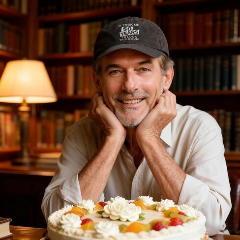 Birthday Baseball Cap 50 60 70 80 Years, Funny Embroidered Cotton Dad Hat Adjustable for Men Women Gift in Kuwait