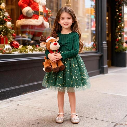 Toddler Girl Fall Dress Girls Sleeveless Dresses and Long Sleeve Cardigan Sets Fall Clothes Outfits for Little Girls 2-8T in Saudi Arabia