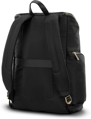 Samsonite Mobile Solutions 2 Deluxe Backpack, Laptop & Tablet Backpack with Padded Compartments, Front Zippered Pocket with Organizer, Water Bottle Pockets, StackIt™ Strap, Work & Travel Bag - Merlot in Saudi Arabia