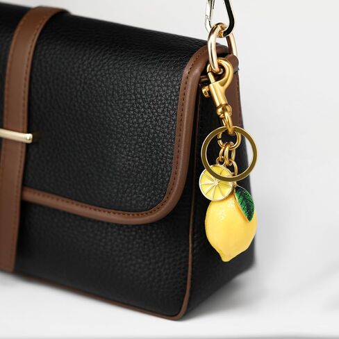 Cherry Bag Charm for Handbag, Big-Apple Strawberry Fruit Bag Charm Cherry Car Accessories KeyChain in Kuwait