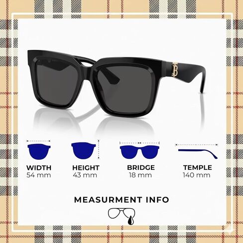 BURBERRY BE4419 Square Shape Acetate Sunglasses with Luxury Eyewear Kit in Saudi Arabia