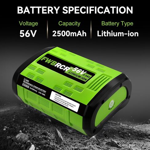 New Upgraded 56V 5.0Ah Battery Replacement for EGO 56Volt Compatible with EGO Batteries BA2800 BA4200T Power Tool Battery Packs in Saudi Arabia