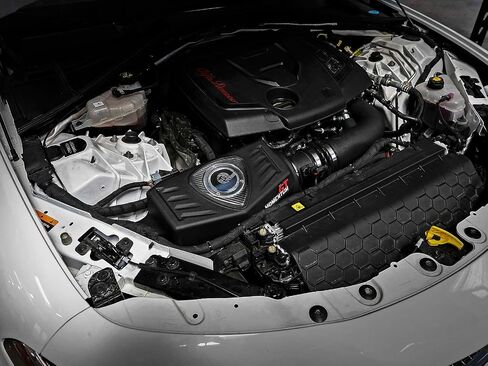 aFe POWER 51-76902-1 نظام سحب الهواء البارد Momentum GT، قابل للغسل، وسائط خالية من الزيت، يناسب 2017-2021 Alfa Romeo Giulia L4-2.0L (t) in Saudi Arabia