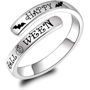 925 Sterling Silver Stronger Than The Storm Inspirational Rings Jewelry Ring Adjustable Rings for Women in Saudi Arabia