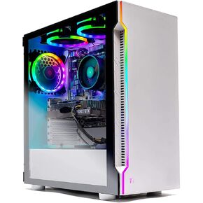 Skytech Chronos Gaming PC سطح مكتب ، Ryzen 7 7700 3.8 GHz (5.3 جيجا هرتز Boost) ، AMD RX 9070 XT 16GB GDDR6 ، 2TB Gen4 NVME SSD ، 32GB DDR5 RAM 6000 RGB ، 850W GOLD ATX 3.0 PSU ، WI-FI ، WIN 11 in Saudi Arabia