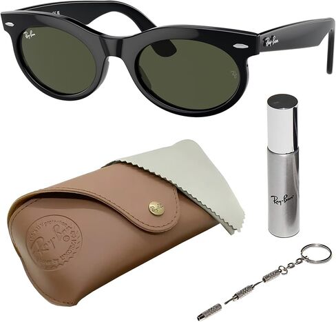 نظارات شمسية راي بان RB2242 WAYFARER بيضاوية الشكل للرجال والنساء مع مجموعة نظارات RAYBAN الرسمية in Kuwait