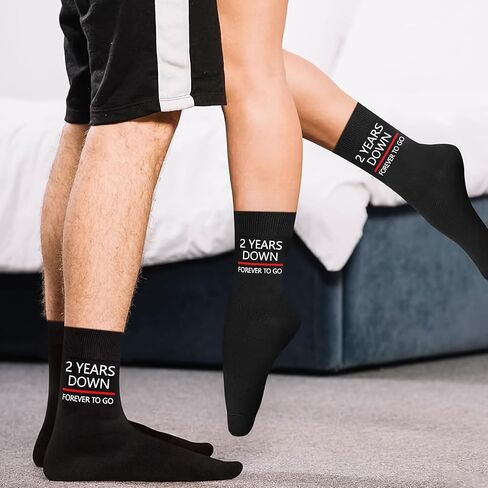 VICRAZY I Love My Wife, Husband Socks - Best Husband Ever, Husband Gifts Ideas On Valentine's Day, Anniversary, Birthday, Couples Gift For Him - Christmas Gifts For Husband, Stocking Stuffers in Saudi Arabia