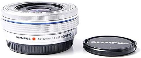 Olympus OM System 14-42mm F3.5-5.6 EZ قابلة للتبديل العدسة لأوليمبوس/Panasonic Micro 4/3 Digital Camera (Black)-الإصدار الدولي (بدون ضمان) in Saudi Arabia