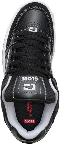 Globe Men's Tilt Skate Shoe, White/Green, 9.5 in Saudi Arabia
