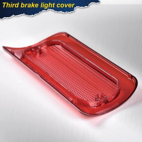 G-PLUS غطاء دخان عدسة الفرامل الثالثة متوافق مع Chevy S10/ Fit GMC Sonoma 1994-2004 (الكابينة الممتدة فقط) مجموعة ضوء الفرامل 16520288 923-287 ضوء فرامل إيقاف عالي in Saudi Arabia