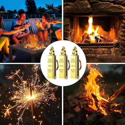 Lafagiet Pack of 5 Match Match Delight ، Wateproof ، تتطابق Keychain Latters للشمعة ، والبقاء على قيد الحياة ، ومجموعة التخييم (لا يوجد الوقود) in Kuwait