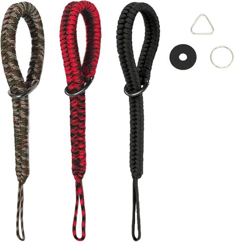 Camera Wrist Strap, Rope Camera Hand Strap for DSLR camera (Green, Silver Gray, Camouflage Red) in Kuwait