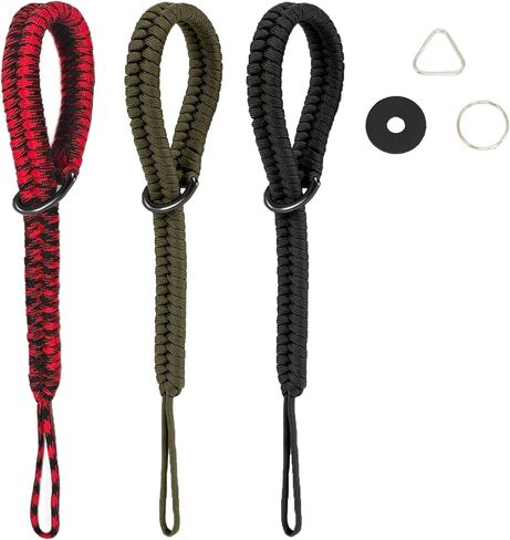 Camera Wrist Strap, Rope Camera Hand Strap for DSLR camera (Green, Silver Gray, Camouflage Red) in Kuwait