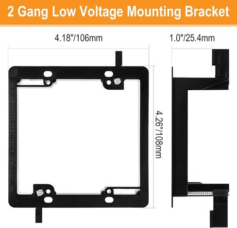2 Gang Wall Plate White 2 Pack, Silicone Cable Pass Through Wall Plate for Power Cable, Audio Video and Ethernet Cable, Speaker Wire Management | Silicone Cable Pass Through, in Wall Cable Hider for Power Cord, Audio Video and Ethernet Cable, Speaker Wire in Saudi Arabia
