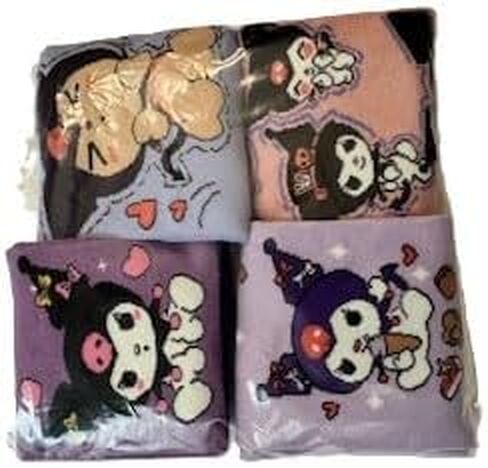 Women's Kawaii Cartoon Character Ankle Socks, Cute Design, 4 Pack in Saudi Arabia