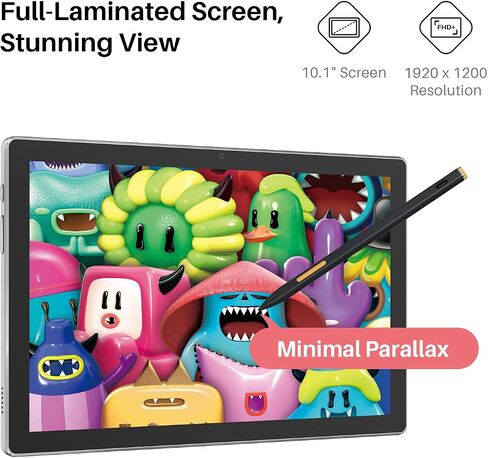 HUION Kamvas Slate 13 Standalone Drawing Tablet, 12.7 Inch No Computer Needed 2K QHD Resolution Digital Art Tablet, Full-Laminated Screen with H-Pencil, 8G+256G, Android 14, 10000mAh Battery Portable in Saudi Arabia