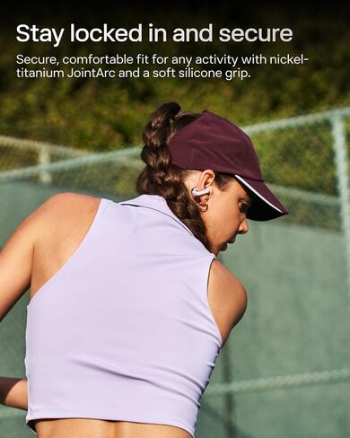 SHOKZ OPENDOTS ONE - سماعات الرأس المفتوحة - سماعات أذن بلوتوث اللاسلكية مع الميكروفون - آمن وخفيف الوزن ، مقطع - صوت DOLBY - شحن سريع - شحن سريع - ما يصل إلى 40 ساعة في اللعب in Kuwait