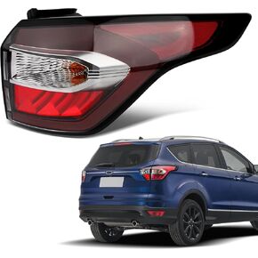مصابيح خلفية متوافقة مع Ford Escape Kuga 2017 2018 2019 مجموعة مصابيح الفرامل الخلفية OE Factory Style المصابيح الخلفية (جانب السائق الأيسر) in Kuwait