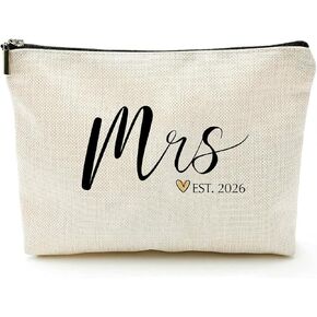 ancpeany هدايا الزفاف دش الزفاف للعروس لتكون 2025، حقيبة ماكياج السيدة المستقبل، حزب العازبة تفضل الملحقات، هدايا خطوبة الزوجة للنساء، حقيبة سفر مستحضرات التجميل الصغيرة in Kuwait