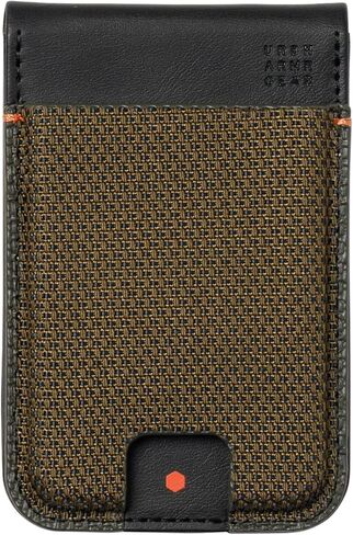 URBAN ARMOR GEAR UAG Slim Wallet Kevlar Black 6 Cards Holder with Kickstand RFID Blocking, Metropolis Magnetic Wallet Compatible with MagSafe for iPhone, Galaxy in Kuwait