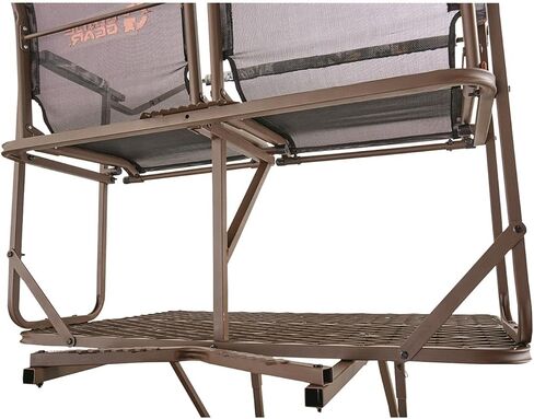 Guide Gear 17' 2-Man Ladder Tree Stand Climbing Hunt Seat, Hunting Gear Equipment Accessories Camo in Saudi Arabia