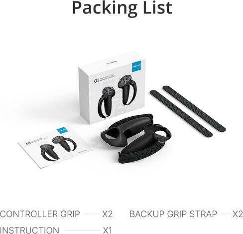Combo Bobovr CD3 Controller اللاسلكي الشحن ، الدعم الشحن مع G3 Grip ، متوافق مع وحدة التحكم في Quest 3/3S in Kuwait