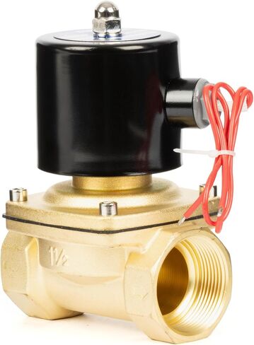 1/2" Stainless Steel Electric Solenoid Valve 24V DC N.C. VITON Water Air Fuel in Saudi Arabia